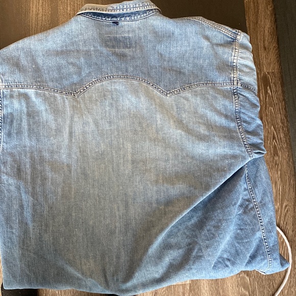 Light Blue Jean Shirt - Picture 4 of 4